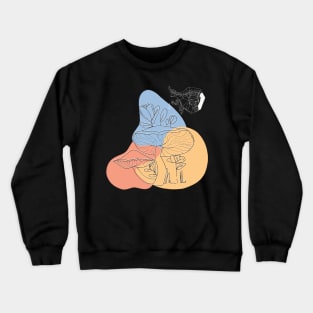 Magic mushroom Crewneck Sweatshirt